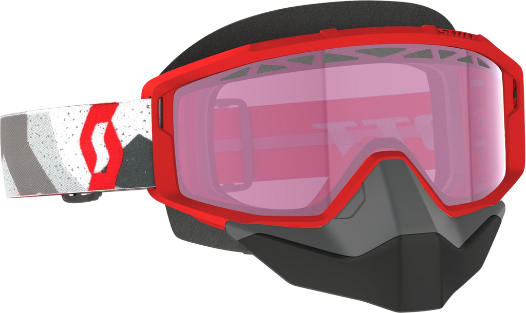 PRIMAL SNOW CROSS CAMO WHITE/RED ROSE TINT