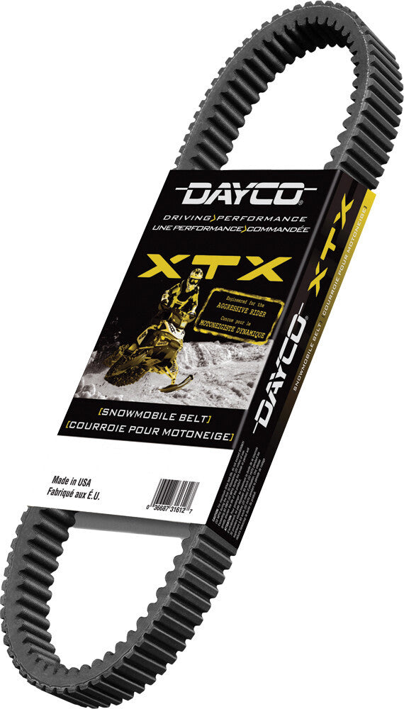 Dayco XTX SNOWMOBILE DRIVE BELT