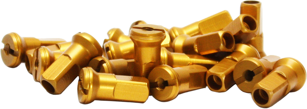 SPOKE NIPPLES GOLD