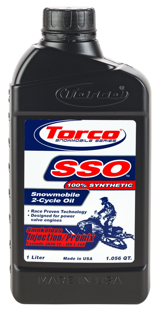 SSO 100% Synthetic Smokeless Snowmobile 2-Cycle Oil