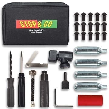 Pocket Tire Plugger Kit Plus CO2