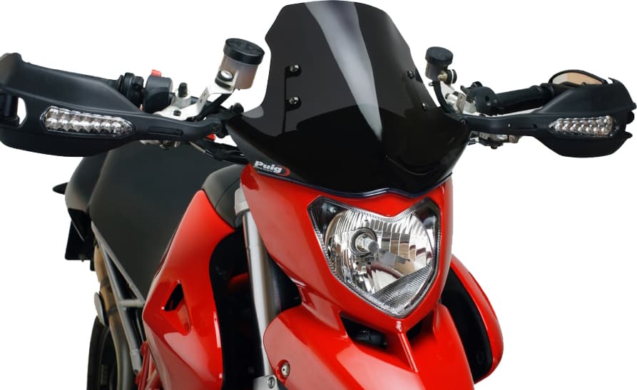 WINDSCREEN NAKED HEADLIGHT MOUNT SMOKE - Image 200