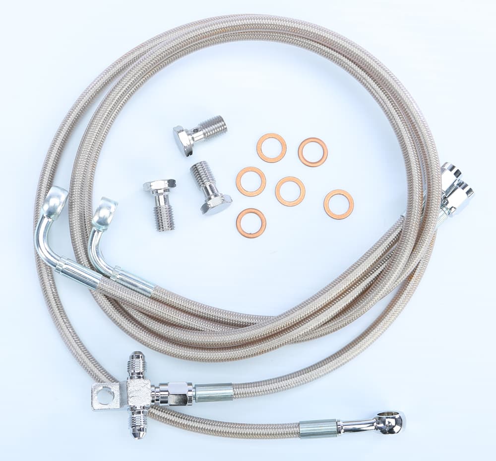 Streamline Front Steel Braided Brake Line - Image 38