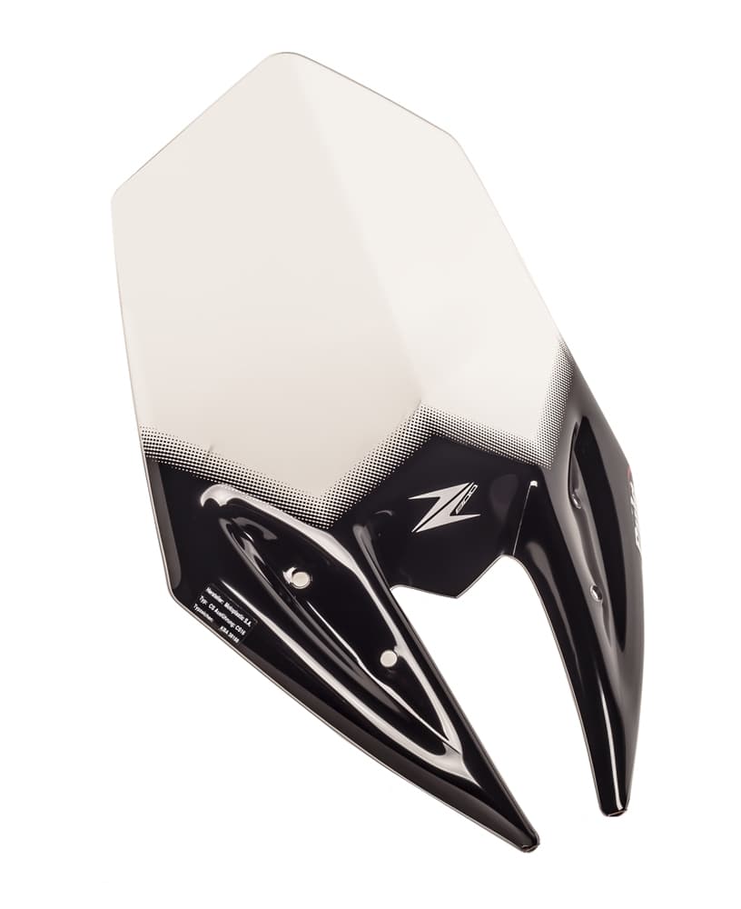 WINDSCREEN NAKED HEADLIGHT MOUNT SMOKE - Image 191