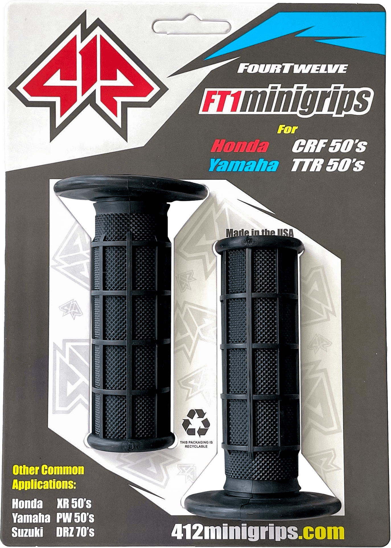 Pee Wee/Pit Bike Mini Grips - Image 2