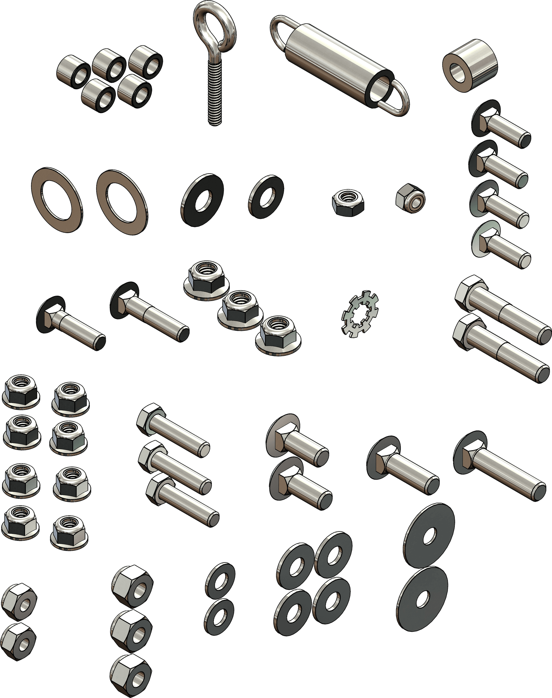 Manual Lift Kit Replacement Hardware Kit