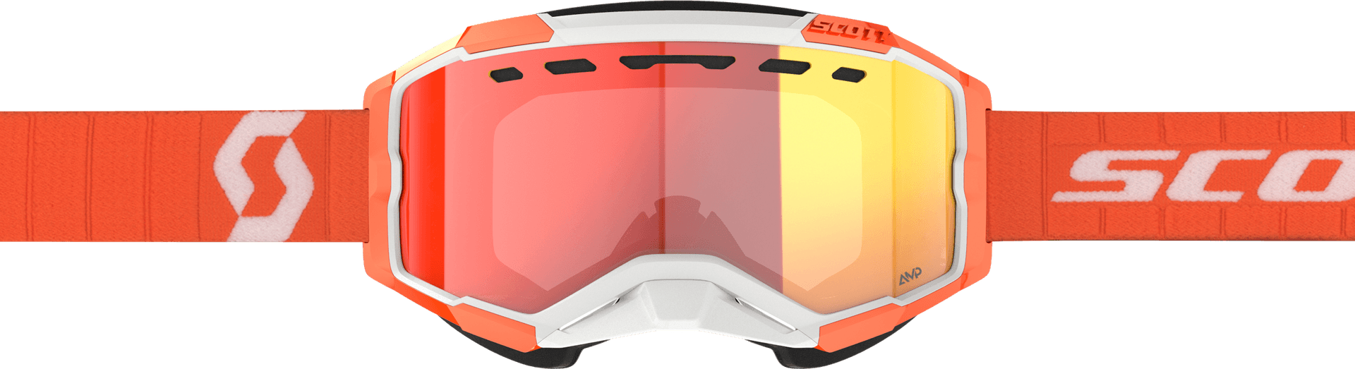 FURY SNOWCROSS GOGGLE ORANGE ENHANCER RED CHRM - Image 2