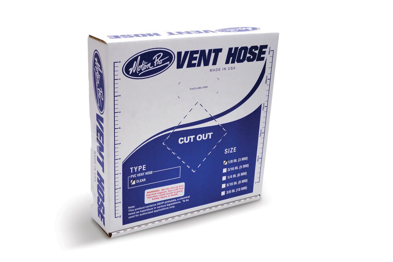 Clear Standard Vinyl Fuel Vent Line