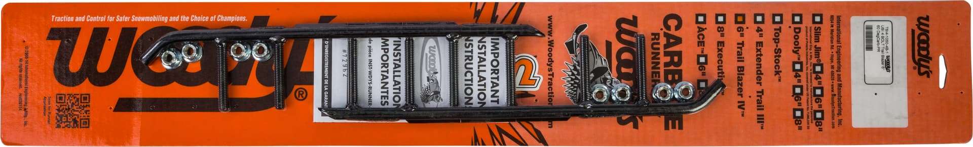 Pr/ Woodys 6" Usi 4 Bolt