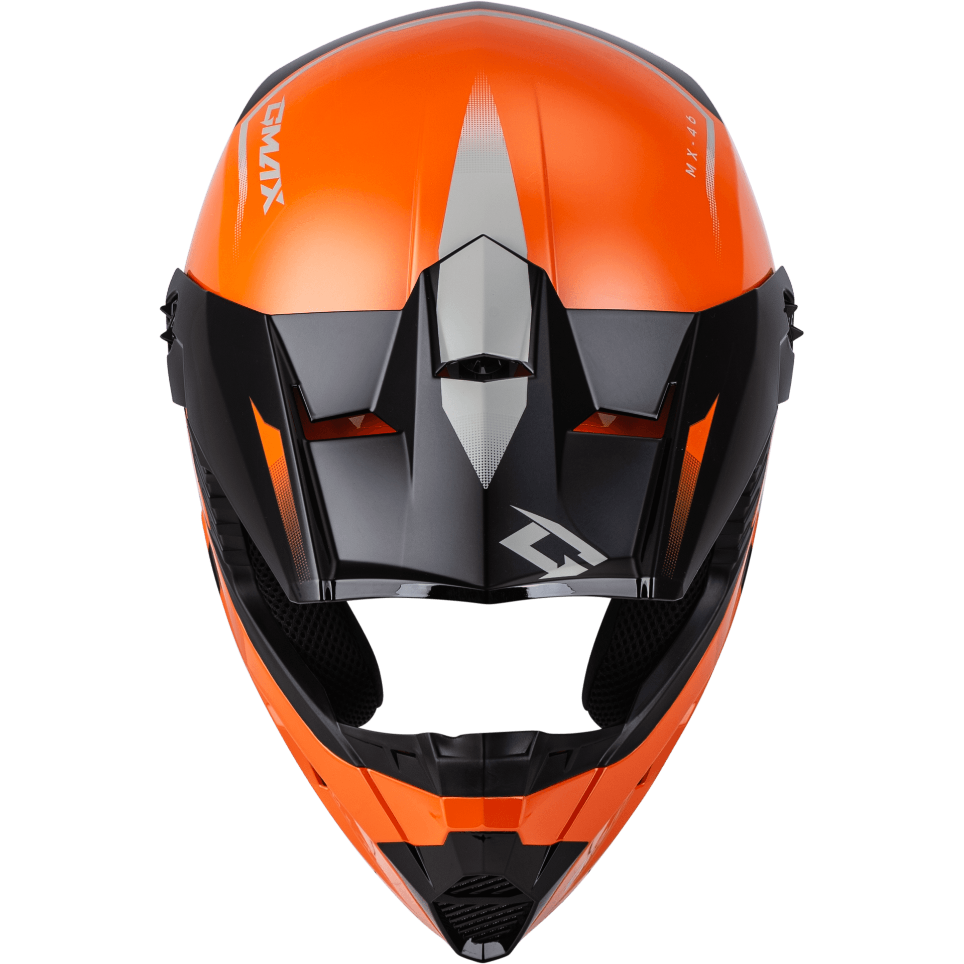 MX-46 COMPOUND HELMET ORANGE/BLACK/GREY XL