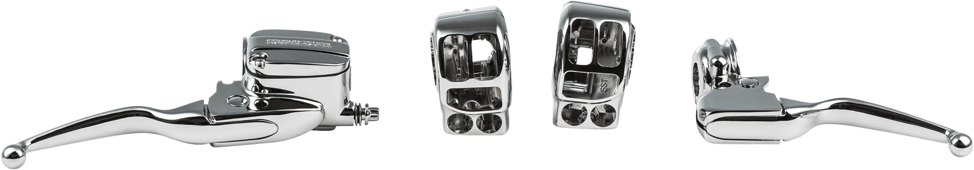 HANDLEBAR CONTROL KIT BLK CABLE CLUTCH `21-UP FLT - Image 2