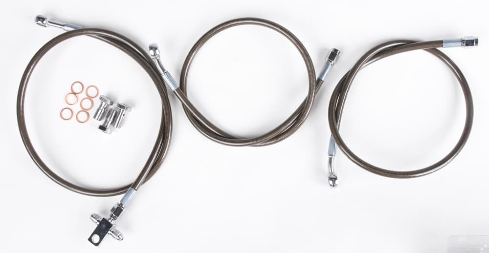 Streamline Front Steel Braided Brake Line - Image 60