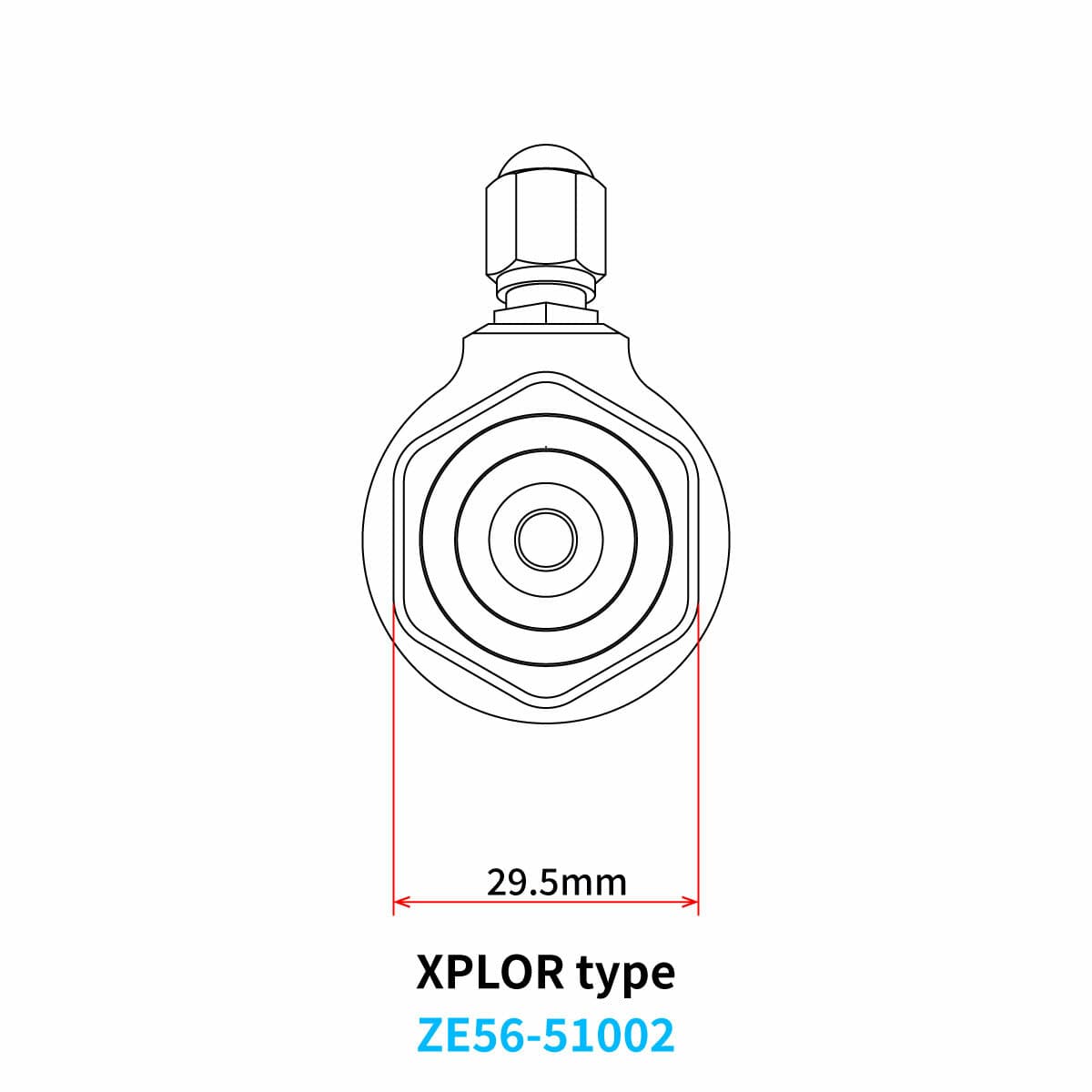 WP Rear Shock Gas Valve - Image 19