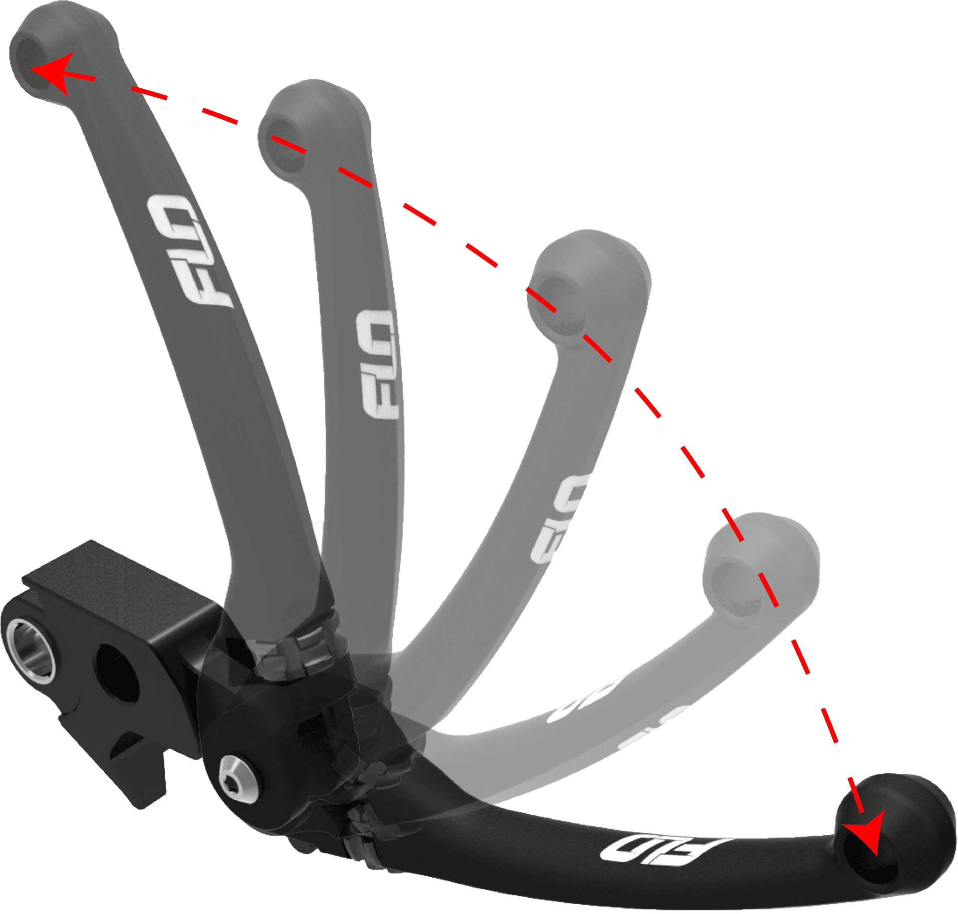 MX Style Adjustable Lever - Image 31