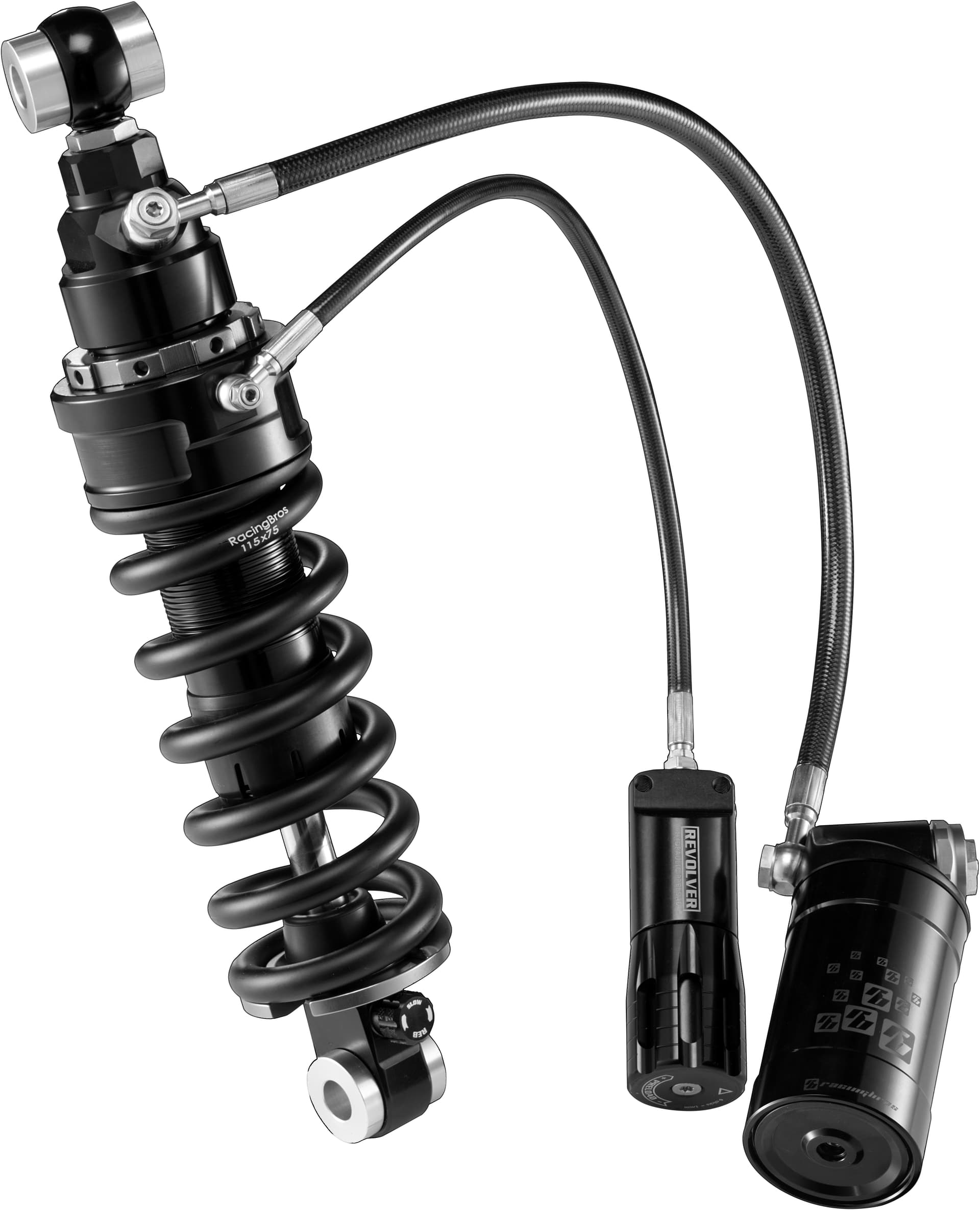 Remote Reservoir HLR M8 Softail Shock