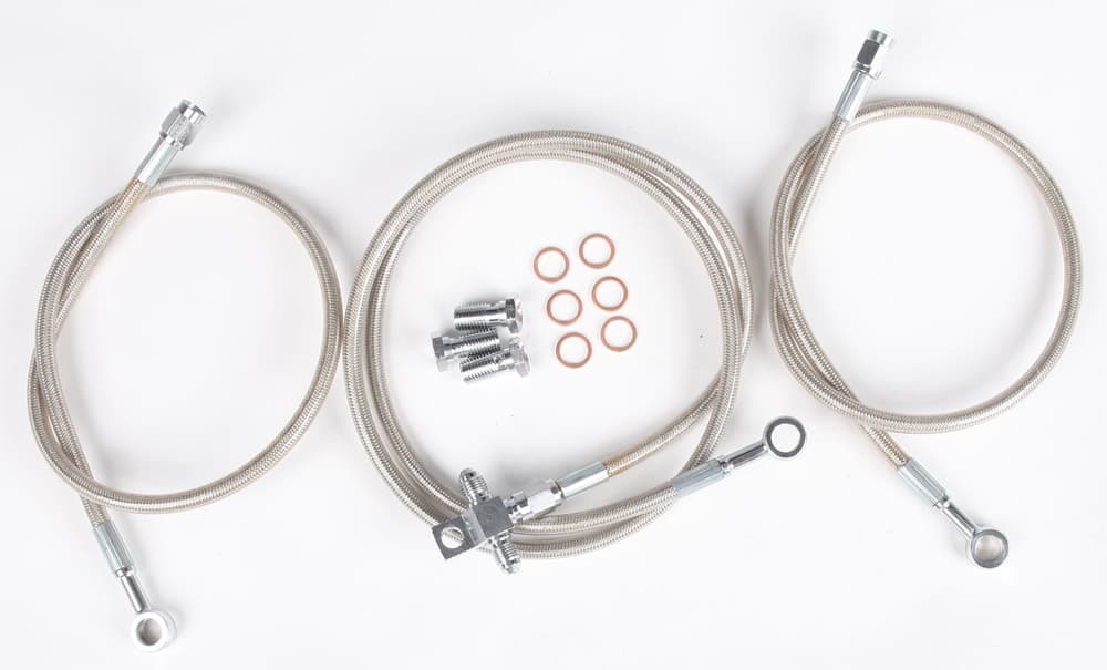 Streamline Front Steel Braided Brake Line - Image 28