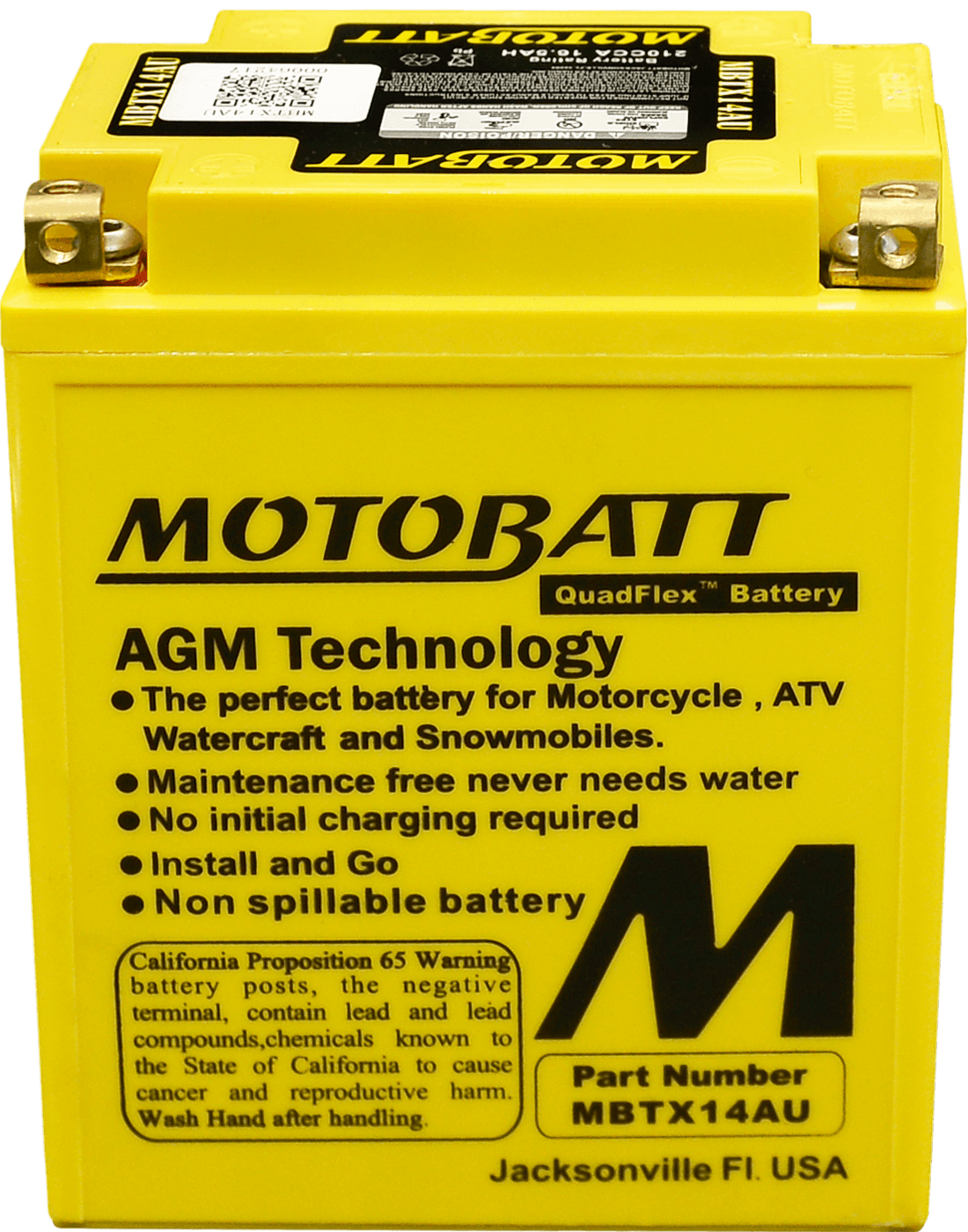 MotoBatt Quadflex AGM Batteries