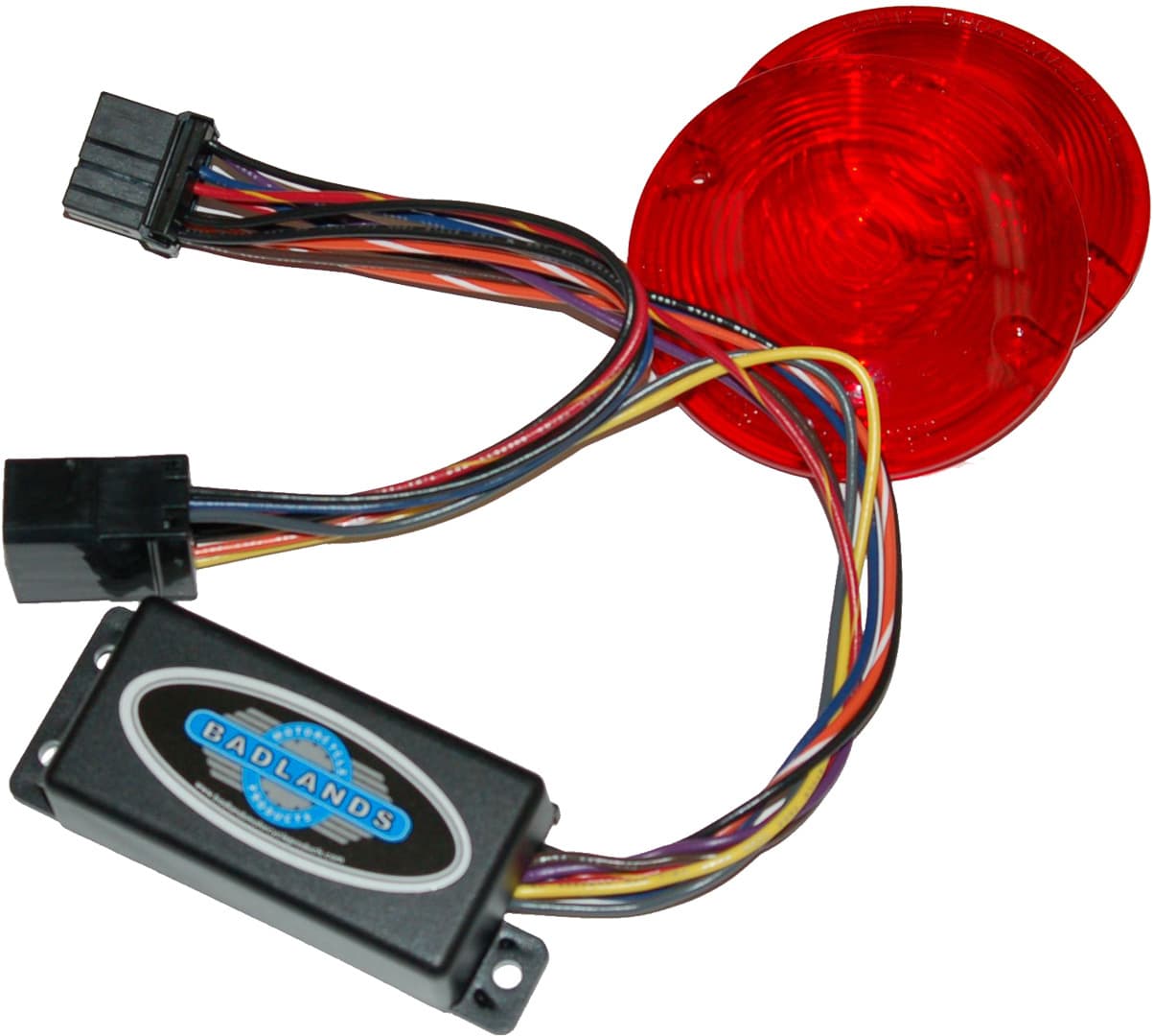 Run, Brake & Turn Signal Modules with Equalizer & Red Lens Kit - Image 3