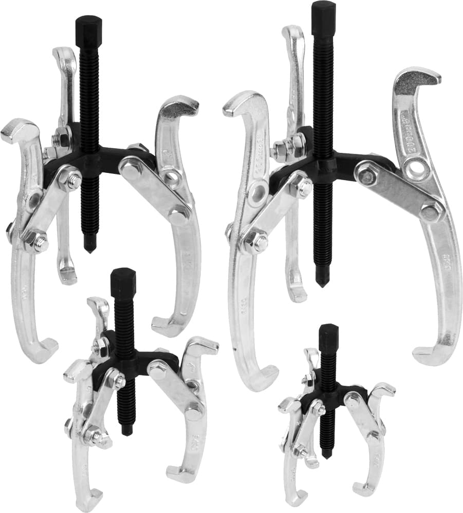 4 Piece 3 Jaw Gear Puller Set