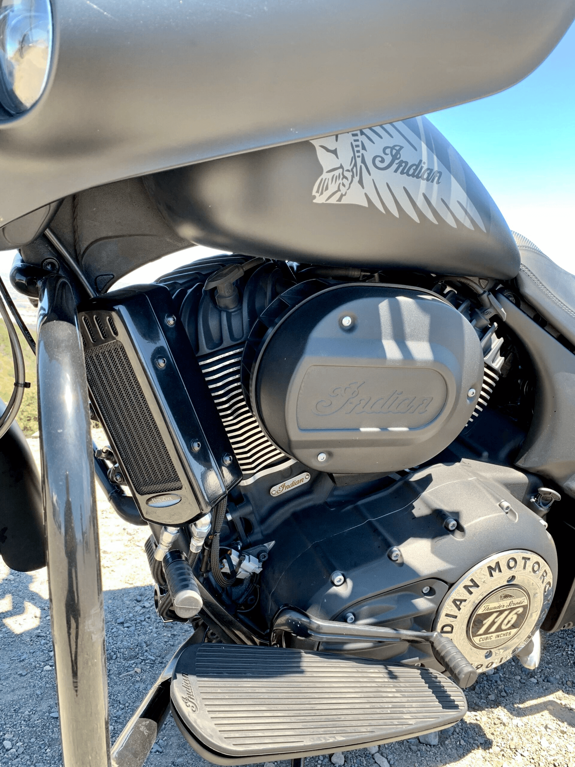 Indian Naked Side Mount Oil Cooler - Image 2