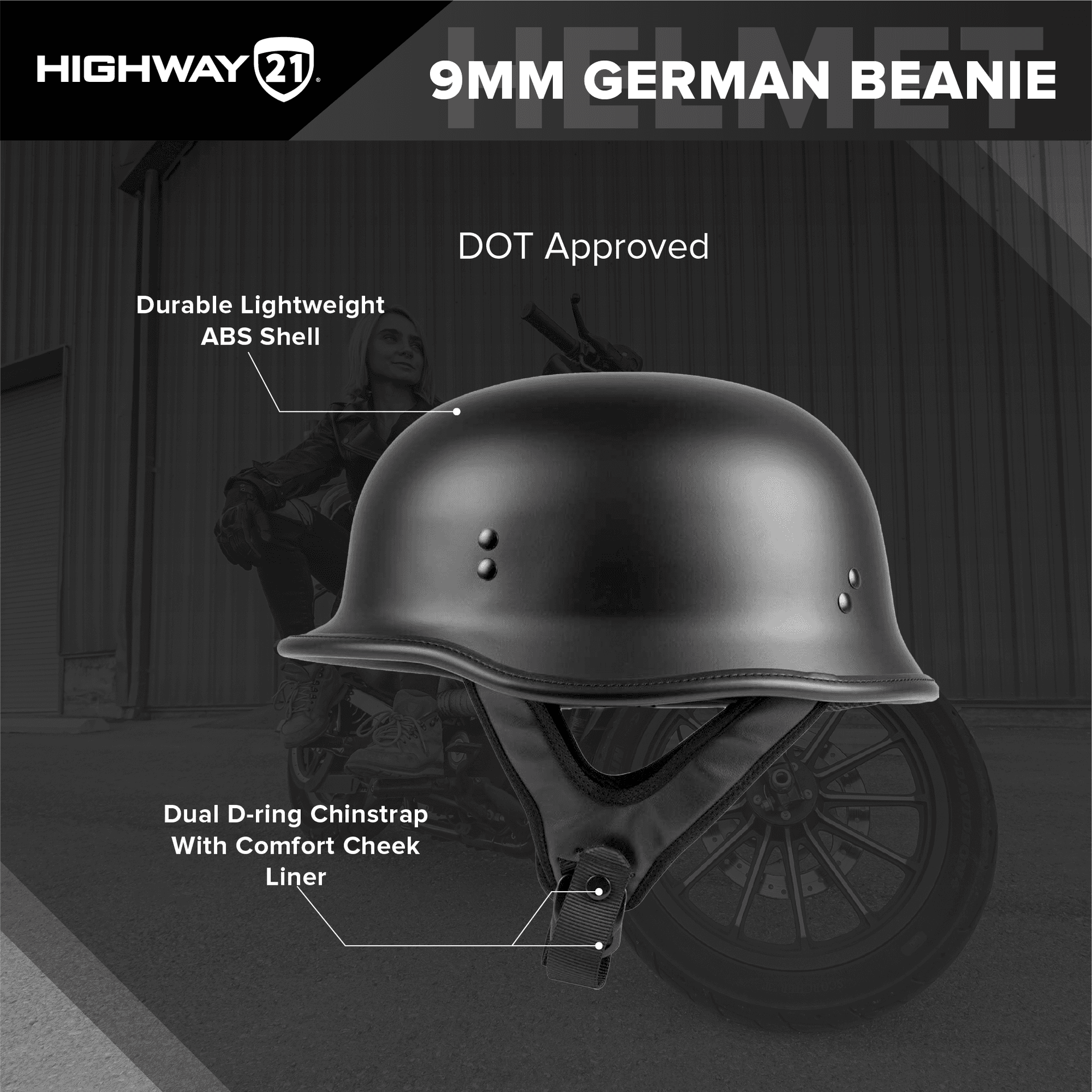 9mm Helmet