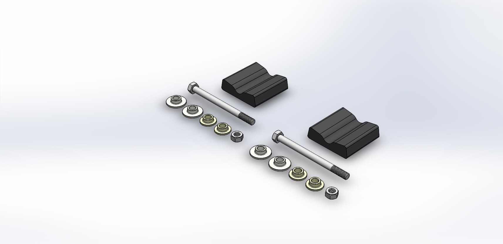 Powderhound Ski Hardware Kit