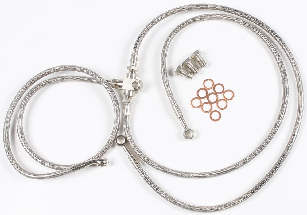 Front 3 Line Stainless Steel Hydraulic Brake Line - Image 52