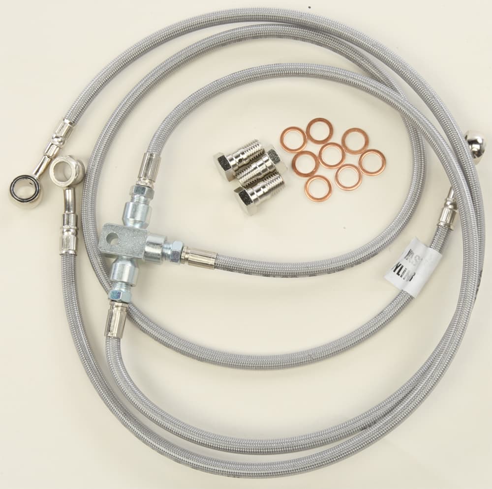 Front 3 Line Stainless Steel Hydraulic Brake Line - Image 4