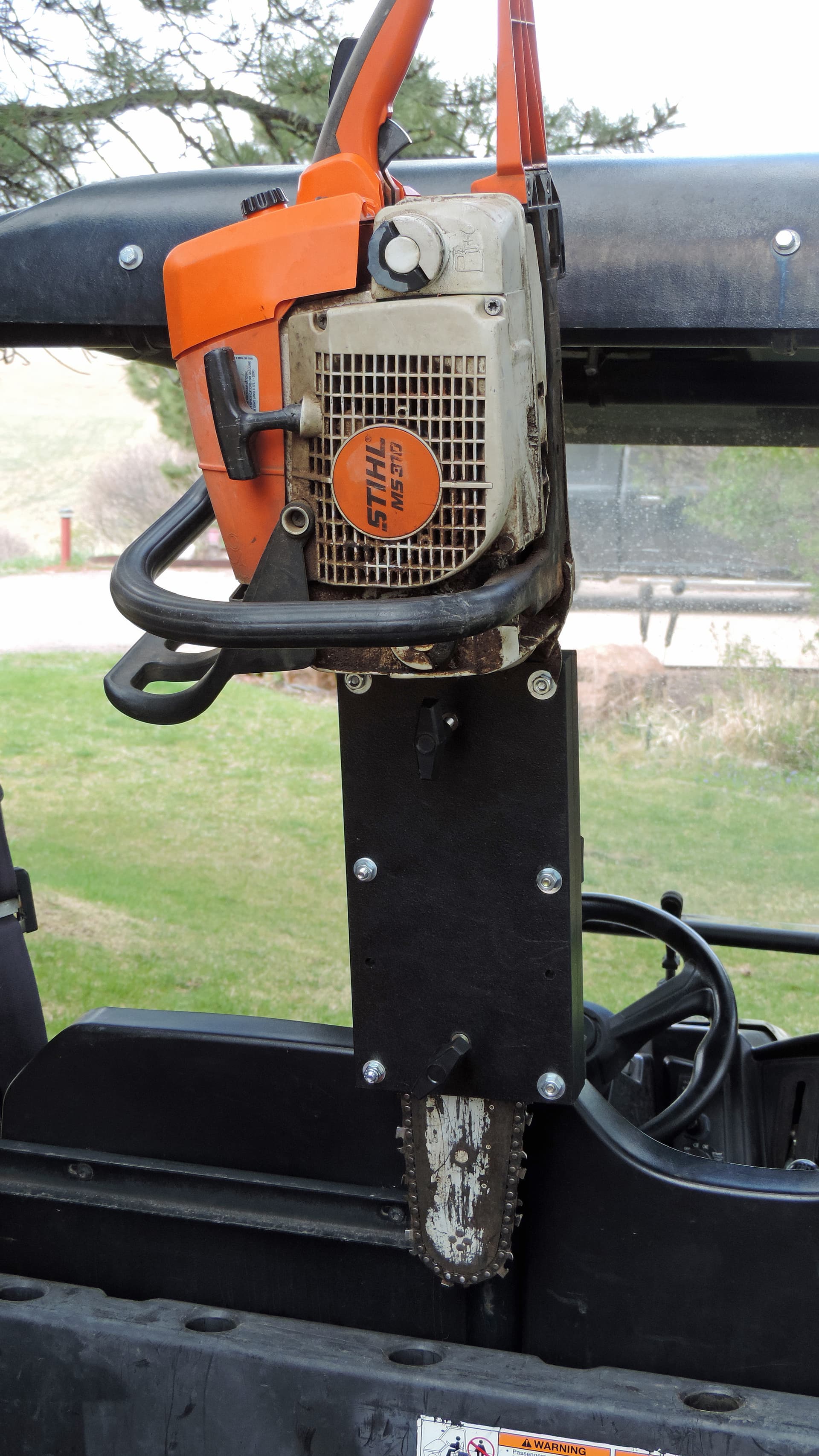 Chainsaw Mount For Cargo Rack - Image 4