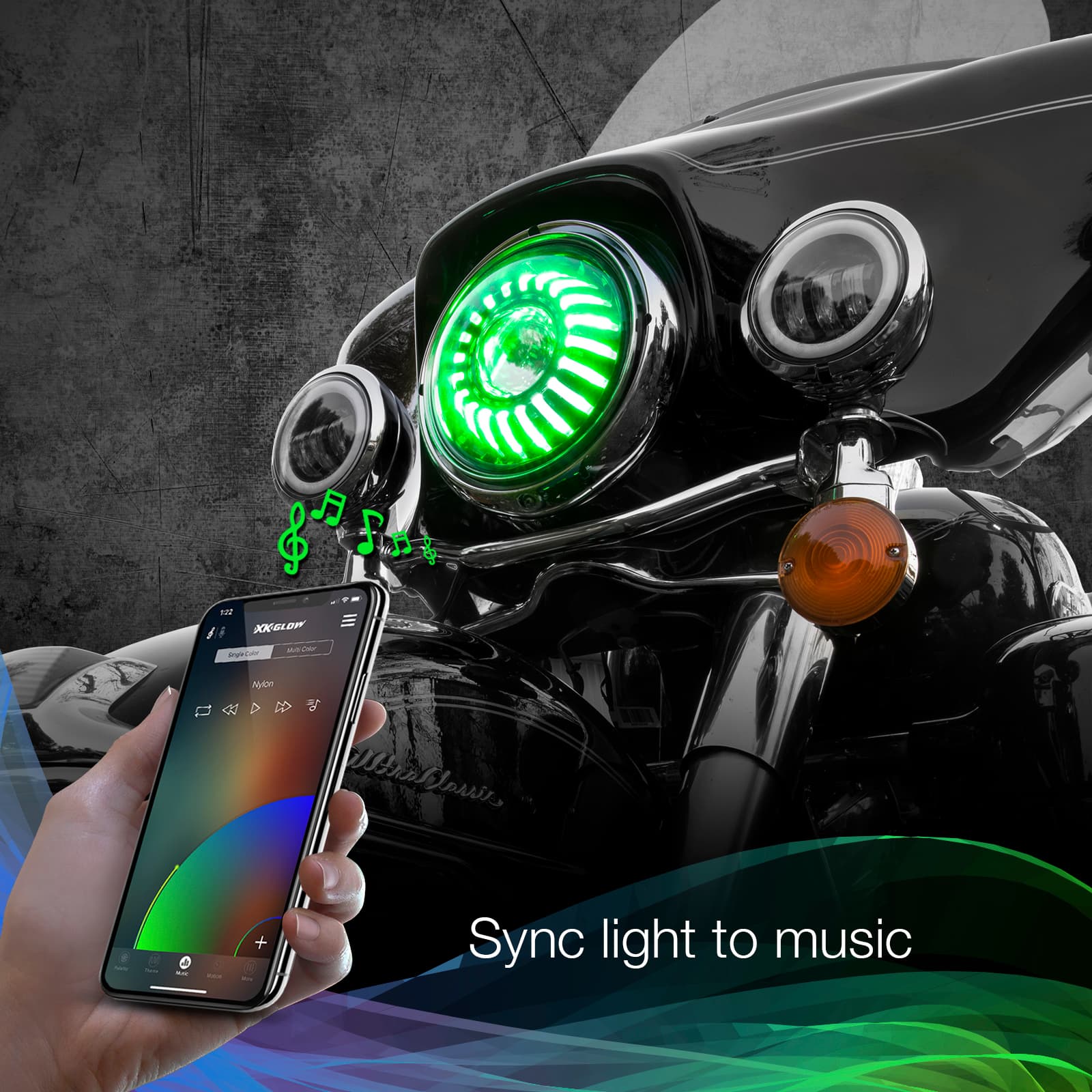 7" XKChrome RGB Headlight - Image 6