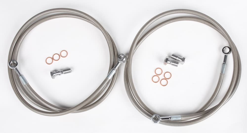 Streamline Front Steel Braided Brake Line - Image 17