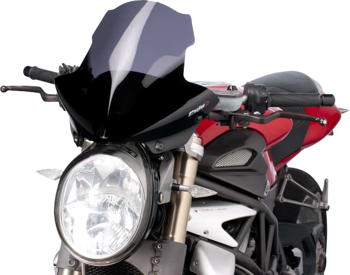 WINDSCREEN NAKED HEADLIGHT MOUNT SMOKE - Image 213