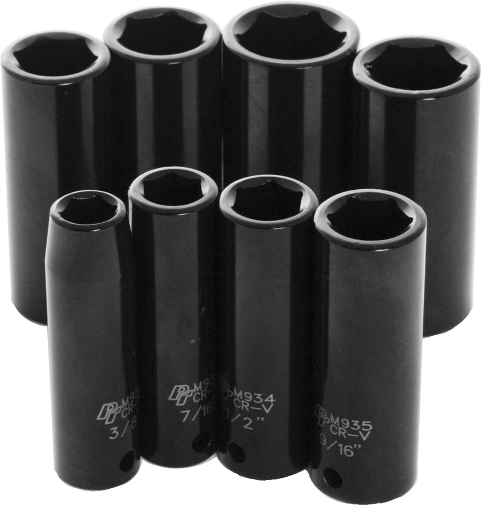 3/8" SAE Impact Socket Set