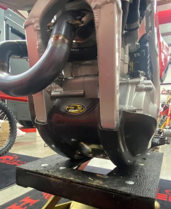 SKID PLATE CARBON FIBER KTM/HUS