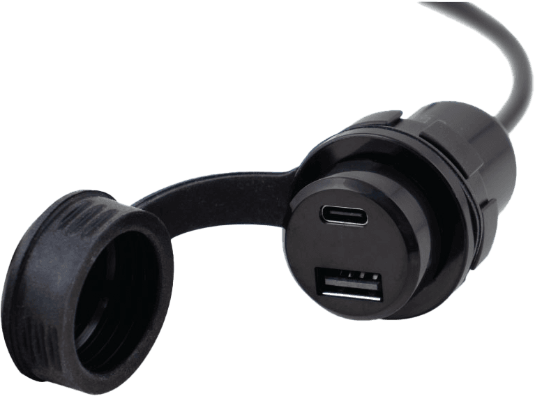 DUAL PORT USB ADAPTER TYPE A AND C - Image 2