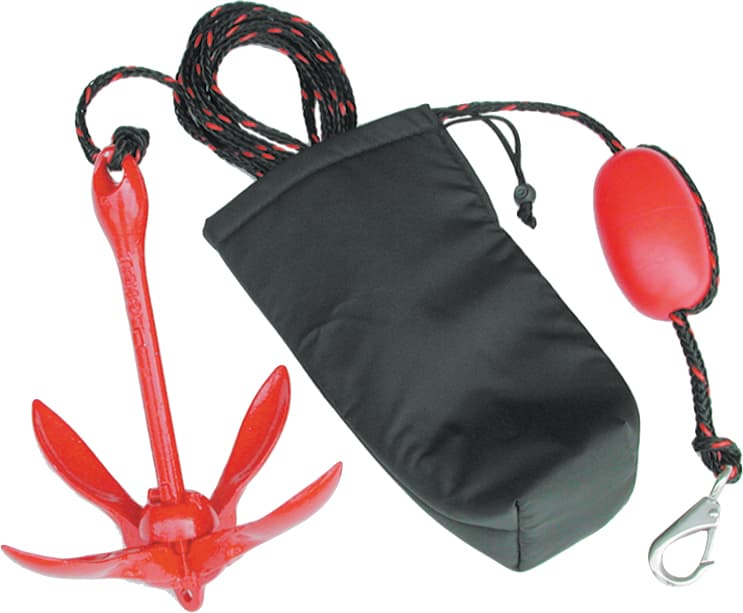 Coated Grapnel Anchor System