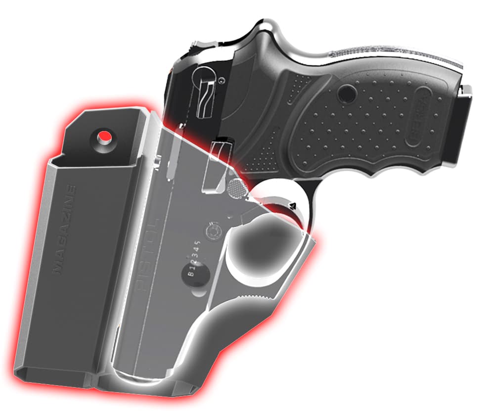 ICOS 2AR Pistol/Mag Holster