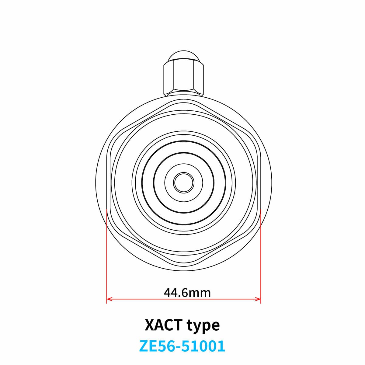 WP Rear Shock Gas Valve - Image 3