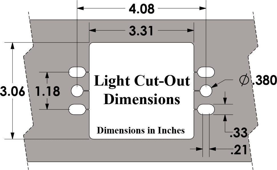 Bumper Light Cover Kit - Image 4