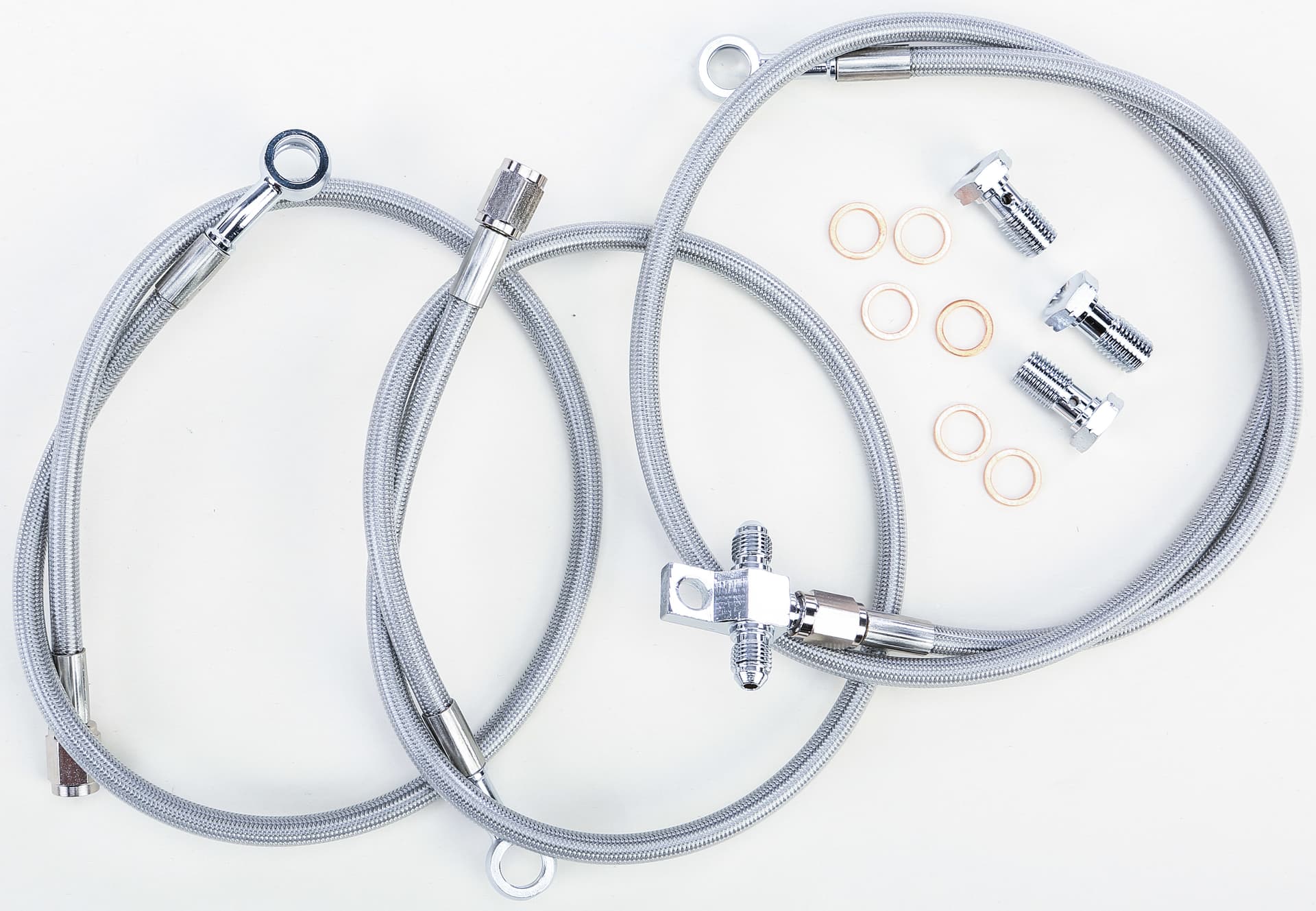 Streamline Front Steel Braided Brake Line - Image 71