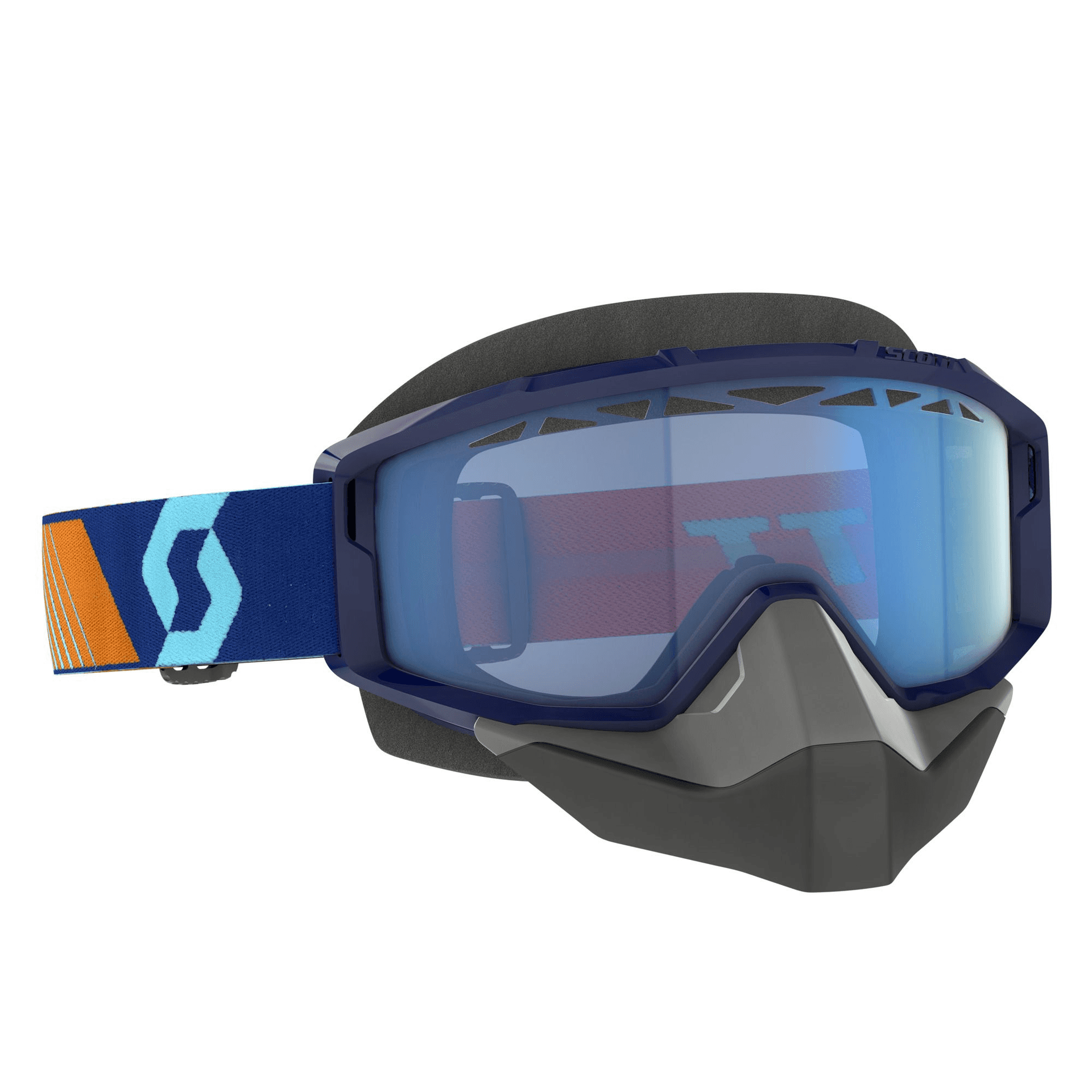 PRIMAL SNOW CROSS ROYAL BLUE/ORANGE BLUE TINT