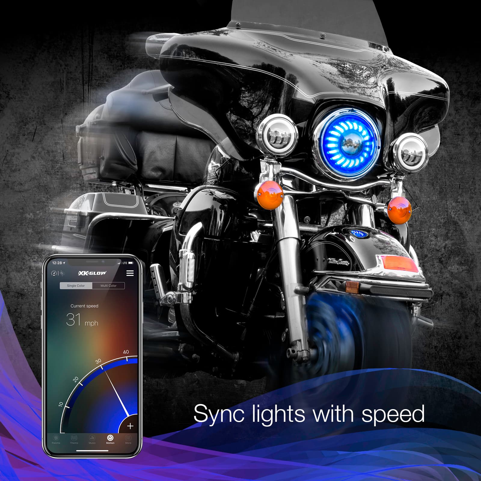 7" XKChrome RGB Headlight - Image 9