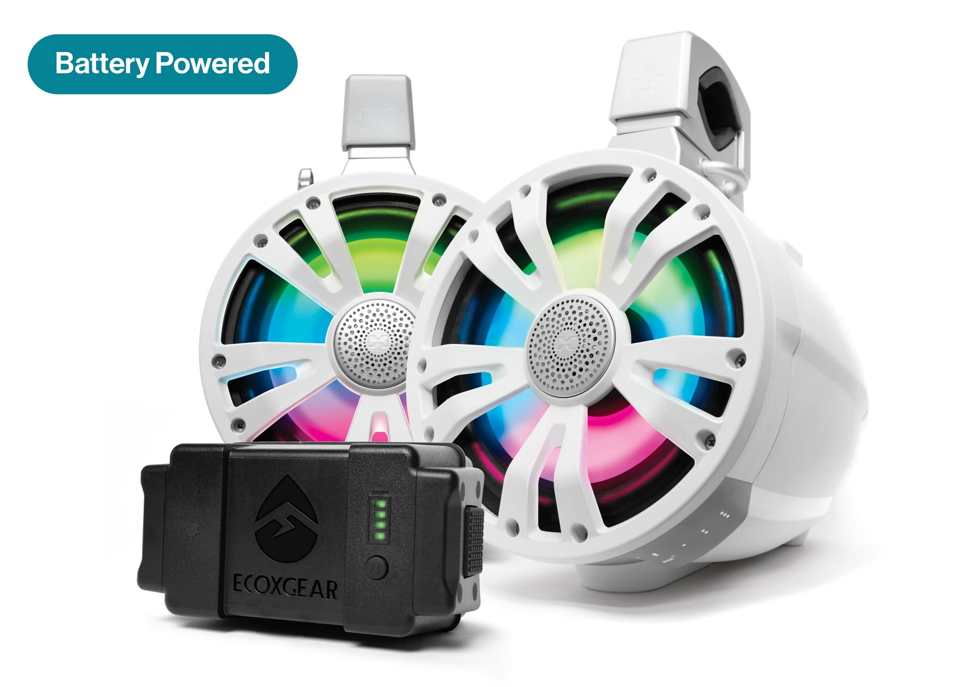 ETB08 Amplified Tower Speakers