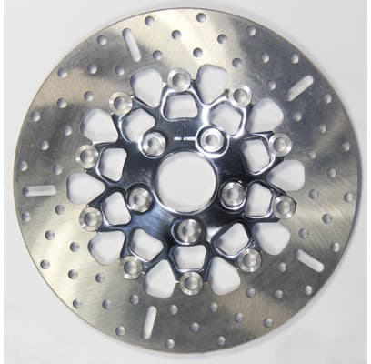 V-TWIN STREET ROTOR FSD006CBLK FLOATING 5 SPOKE FRONT