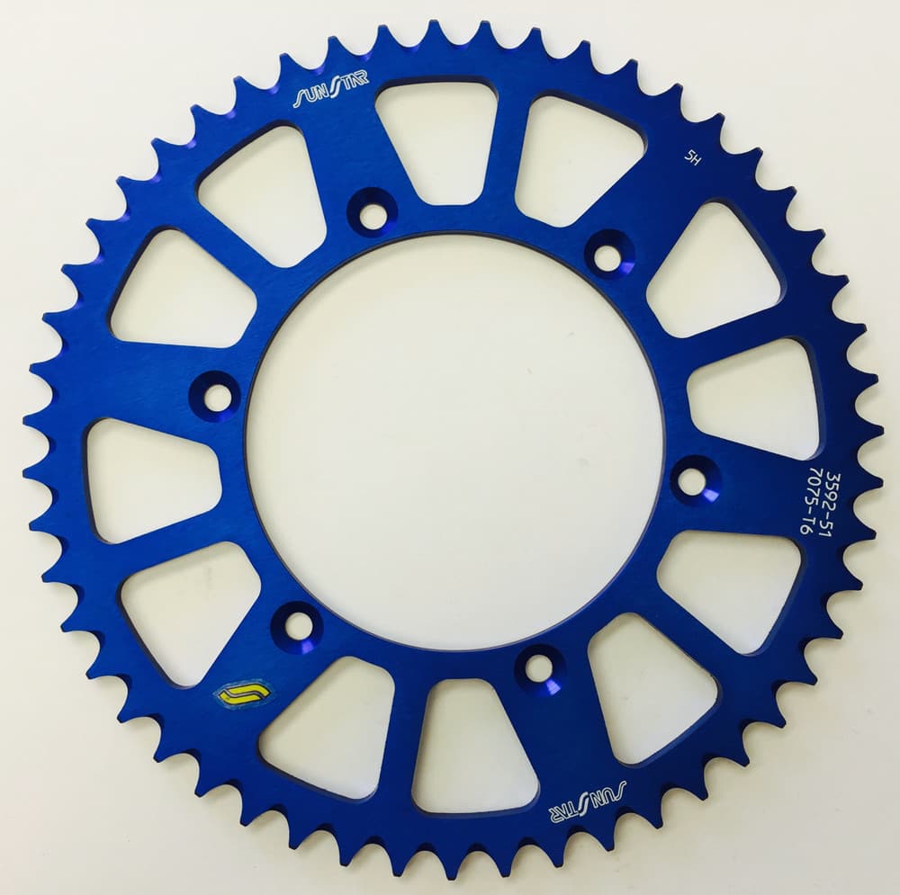 Sunstar 520 Rear Aluminum Sprocket - Image 29