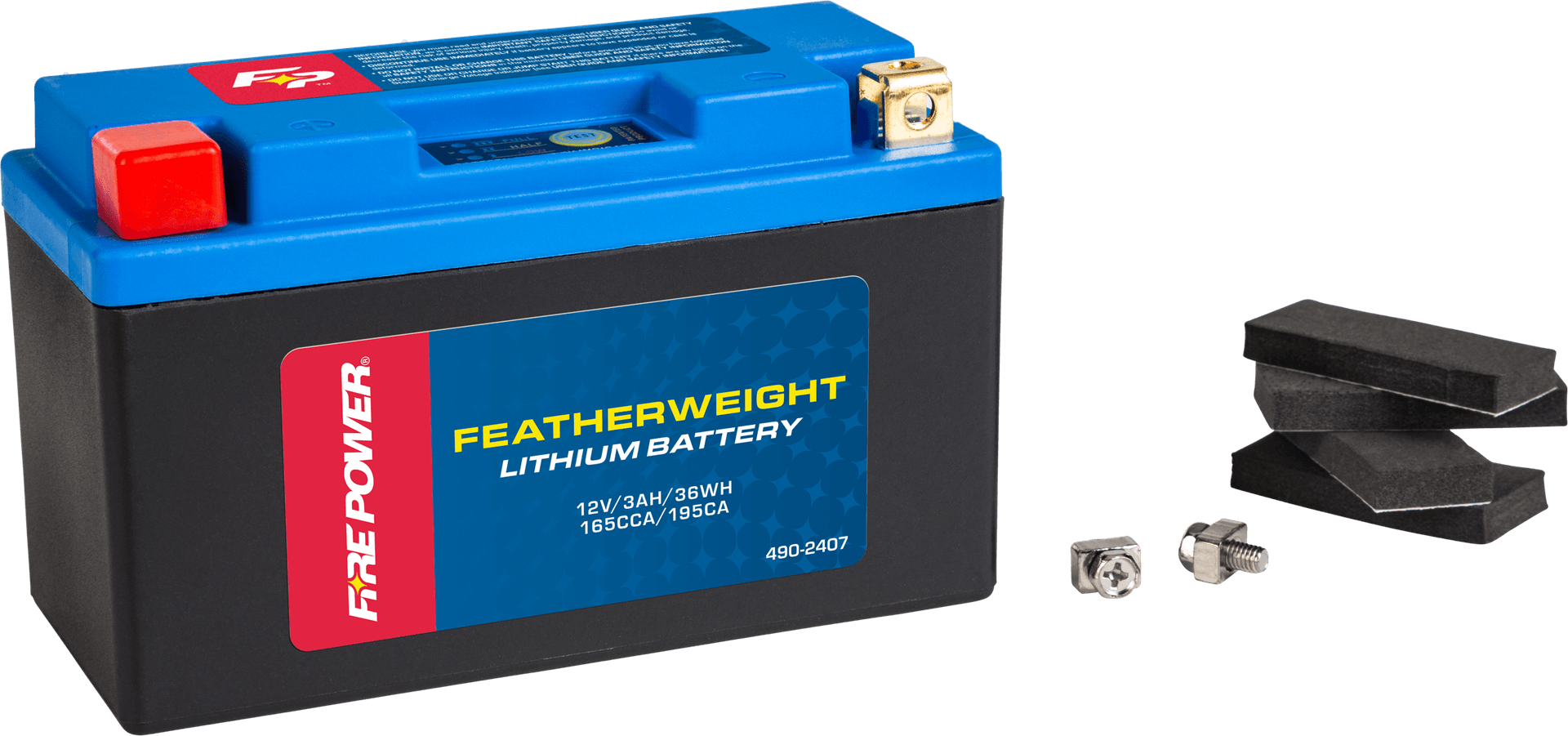 Fire Power Featherweight Lithium Battery 190 Cca Hjt9b-fp-il 12v/36wh