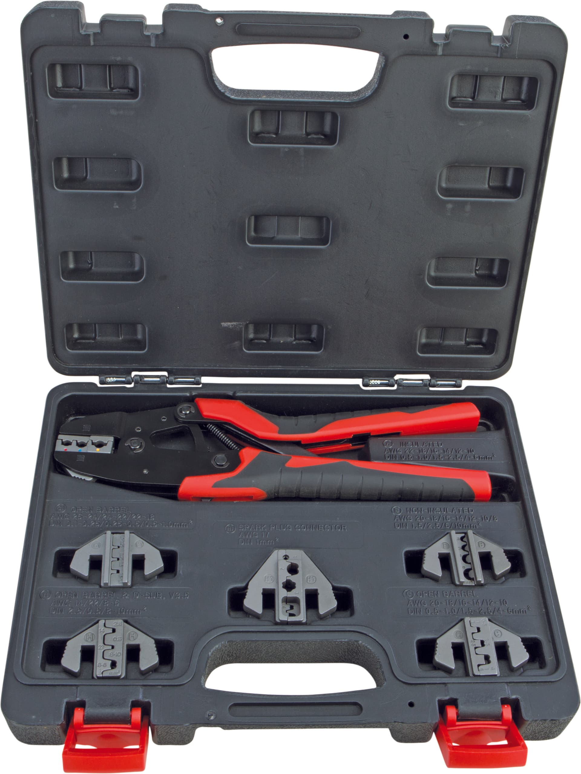 RATCHETING TERMINAL CRIMPER SET