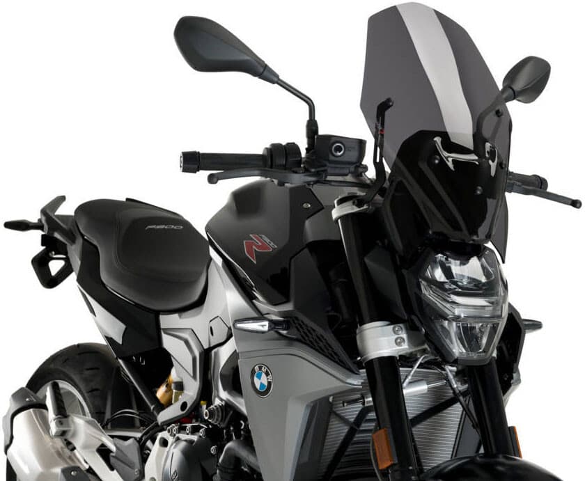 WINDSCREEN NAKED HEADLIGHT MOUNT SMOKE - Image 132