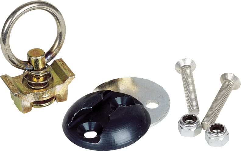 Ancra quick disconnect tie-down anchor