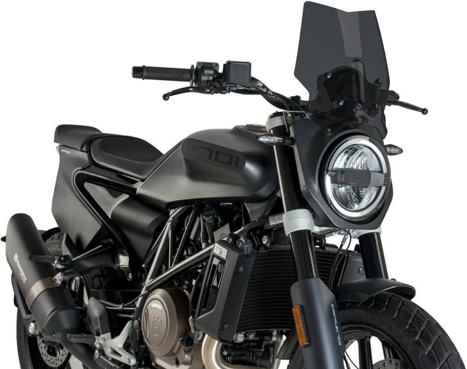 WINDSCREEN NAKED HEADLIGHT MOUNT SMOKE - Image 98